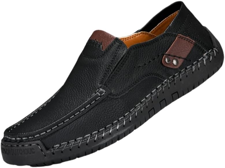 Мужские лоферы большого размера без шнурков - дышащий синтетический материал с подошвой из противоскользящей резины, подходят для всех сезонов, с удобным дизайном, подходят как для повседневной носки, так и для делового стиля Clolinde, черный
Мужские лоферы большого размера без шнурков - дышащий синтетический материал с подошвой из противоскользящей резины, подходят для всех сезонов, с удобным дизайном, подходят как для повседневной носки, так и для делового стиля Clolinde, черный