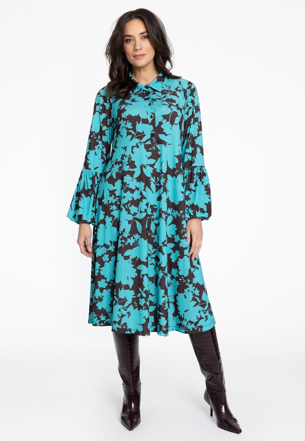 Платье-рубашка PUFF SLEEVE DETAIL GROSSE GRÖSSEN Yoek, синий
Платье-рубашка PUFF SLEEVE DETAIL GROSSE GRÖSSEN Yoek, синий