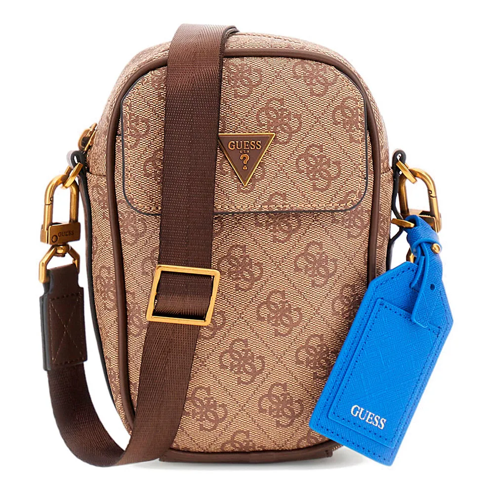 Сумка через плечо Guess Milano Micro, коричневый
Сумка через плечо Guess Milano Micro, коричневый