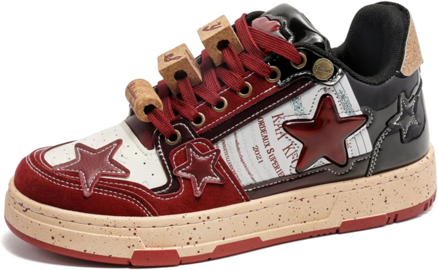 Мужские модные стильные кроссовки, удобные и износостойкие, для скейта, на все сезоны, уличная обувь Khwfjas, бордовый
Мужские модные стильные кроссовки, удобные и износостойкие, для скейта, на все сезоны, уличная обувь Khwfjas, бордовый