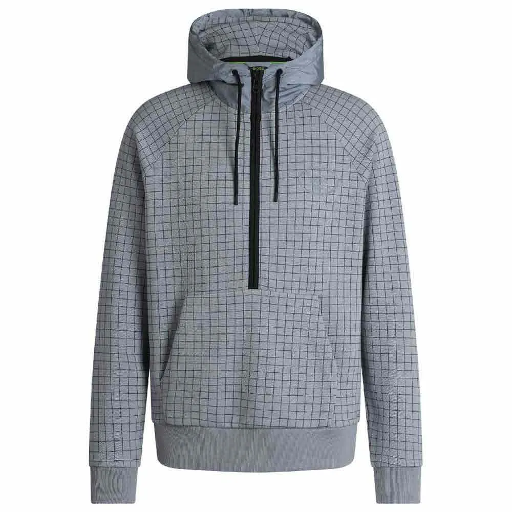 Толстовка BOSS GL half zip, серый 
Толстовка BOSS GL half zip, серый