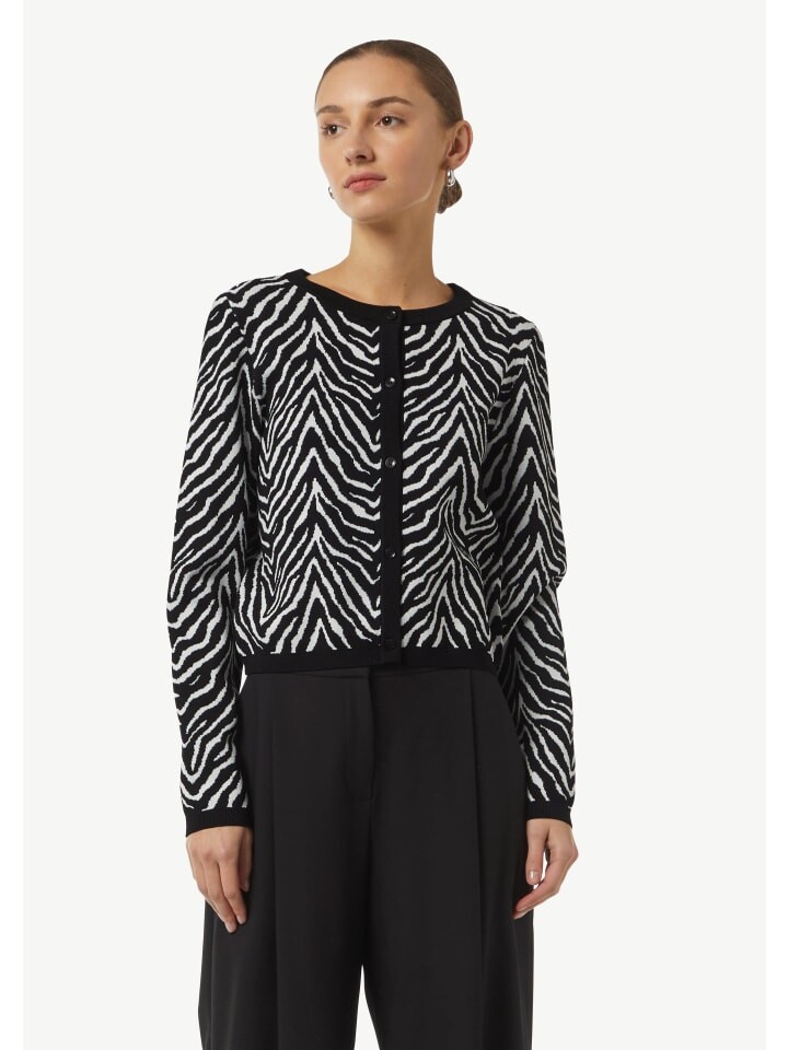 Кардиган comma Strickjacke langarm, черный
Кардиган comma Strickjacke langarm, черный