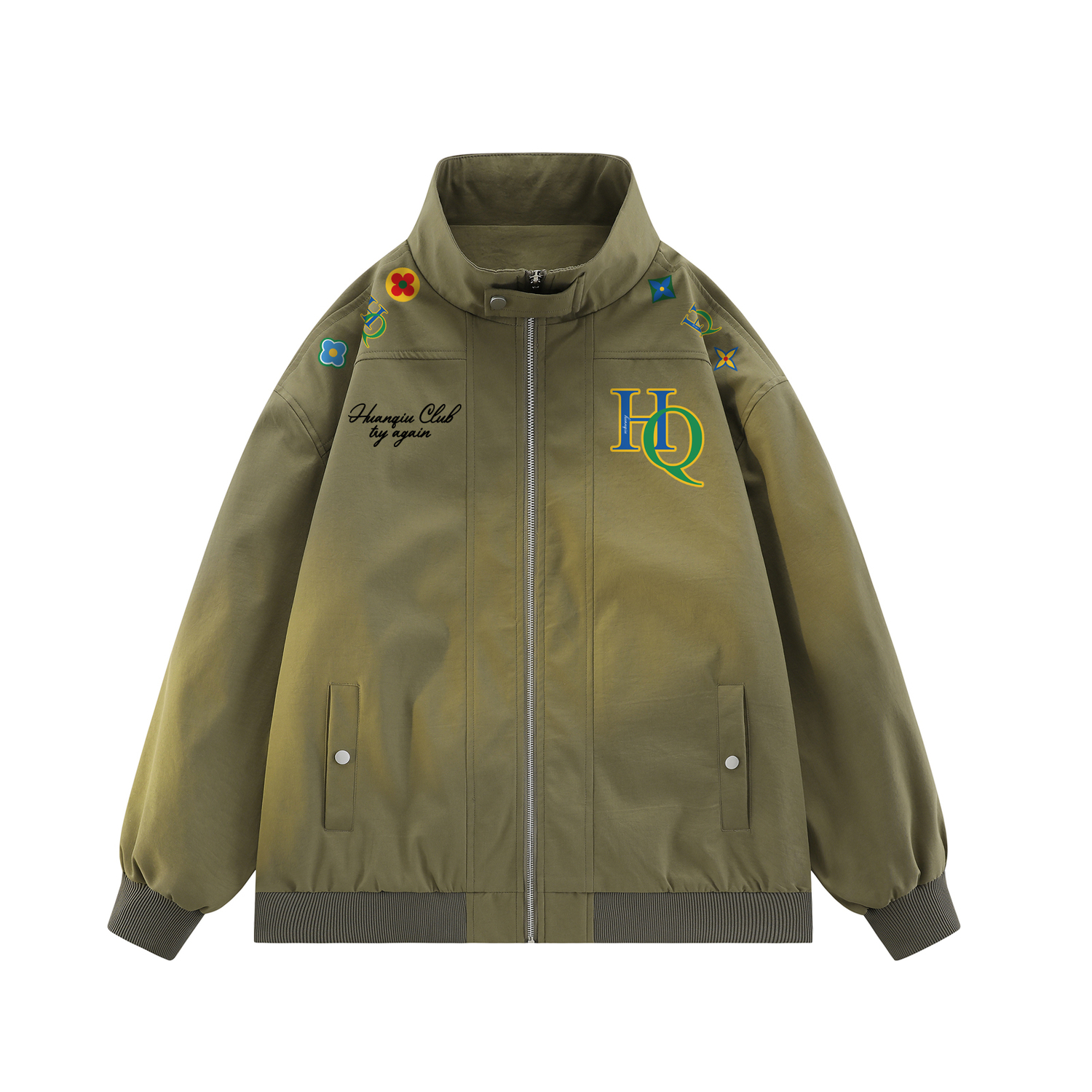 Куртка Unisex Stand Collar Moderate HUANQIU, army зеленый
Куртка Unisex Stand Collar Moderate HUANQIU, army зеленый