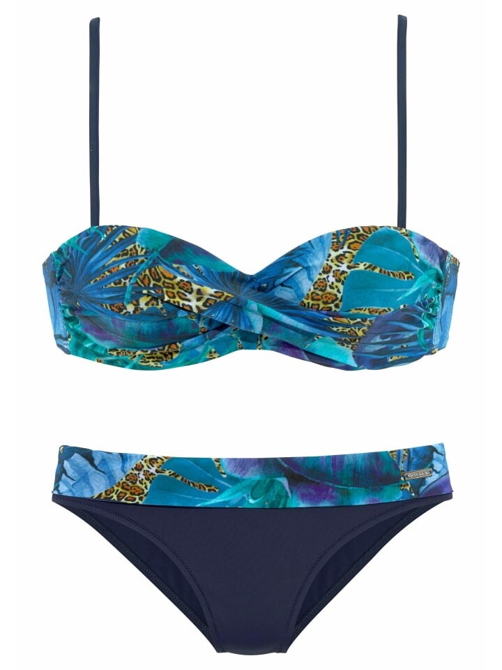 Комплект бикини LASCANA, цвет blau/bedruckt
Комплект бикини LASCANA, цвет blau/bedruckt