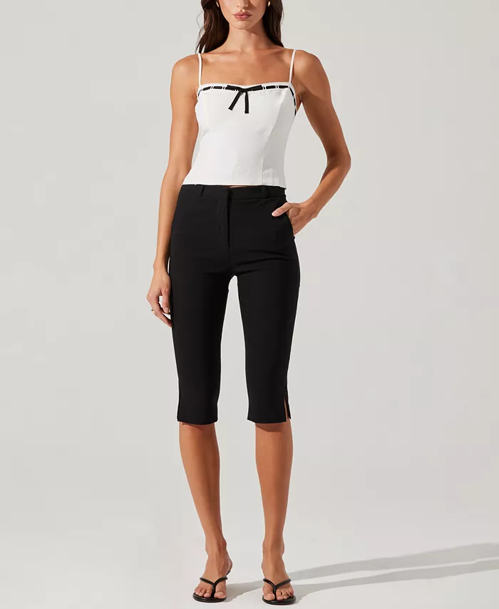 Женские завышенные капри Cardin ASTR the Label, черный
Женские завышенные капри Cardin ASTR the Label, черный