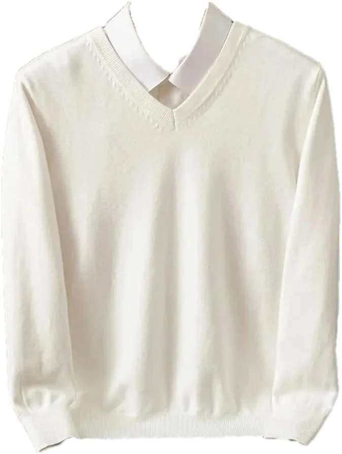 Мужской свитер свободного кроя с круглым вырезом горловины
Мужской свитер свободного кроя с круглым вырезом горловины