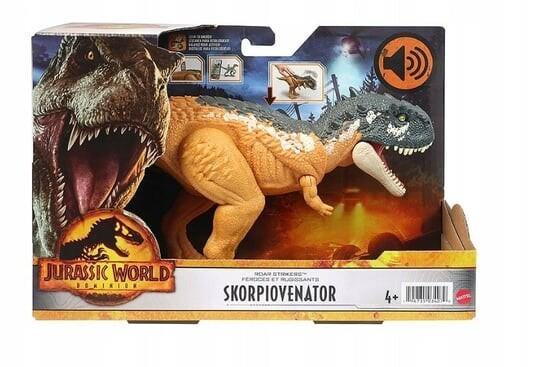 Mattel Jurassic World Скорпиовенатор Диноз Звуки
Mattel Jurassic World Скорпиовенатор Диноз Звуки