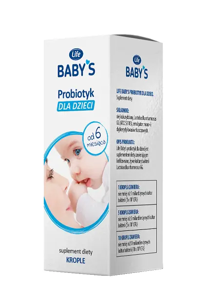 Капли Life Baby S Probiotyk Dla Dzieci, 5 мл
Капли Life Baby S Probiotyk Dla Dzieci, 5 мл