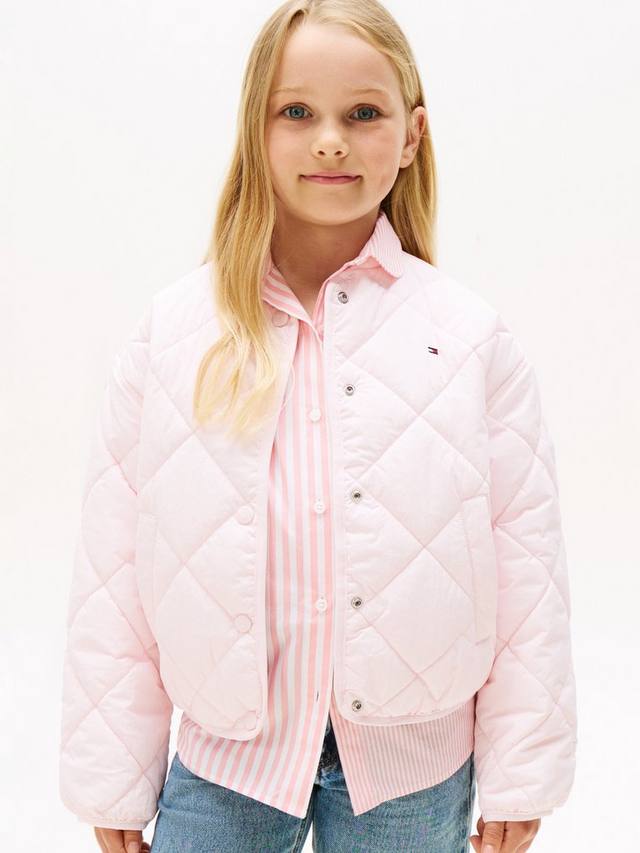 Детская уютная стеганая куртка Tommy Hilfiger, Light Pink
Детская уютная стеганая куртка Tommy Hilfiger, Light Pink