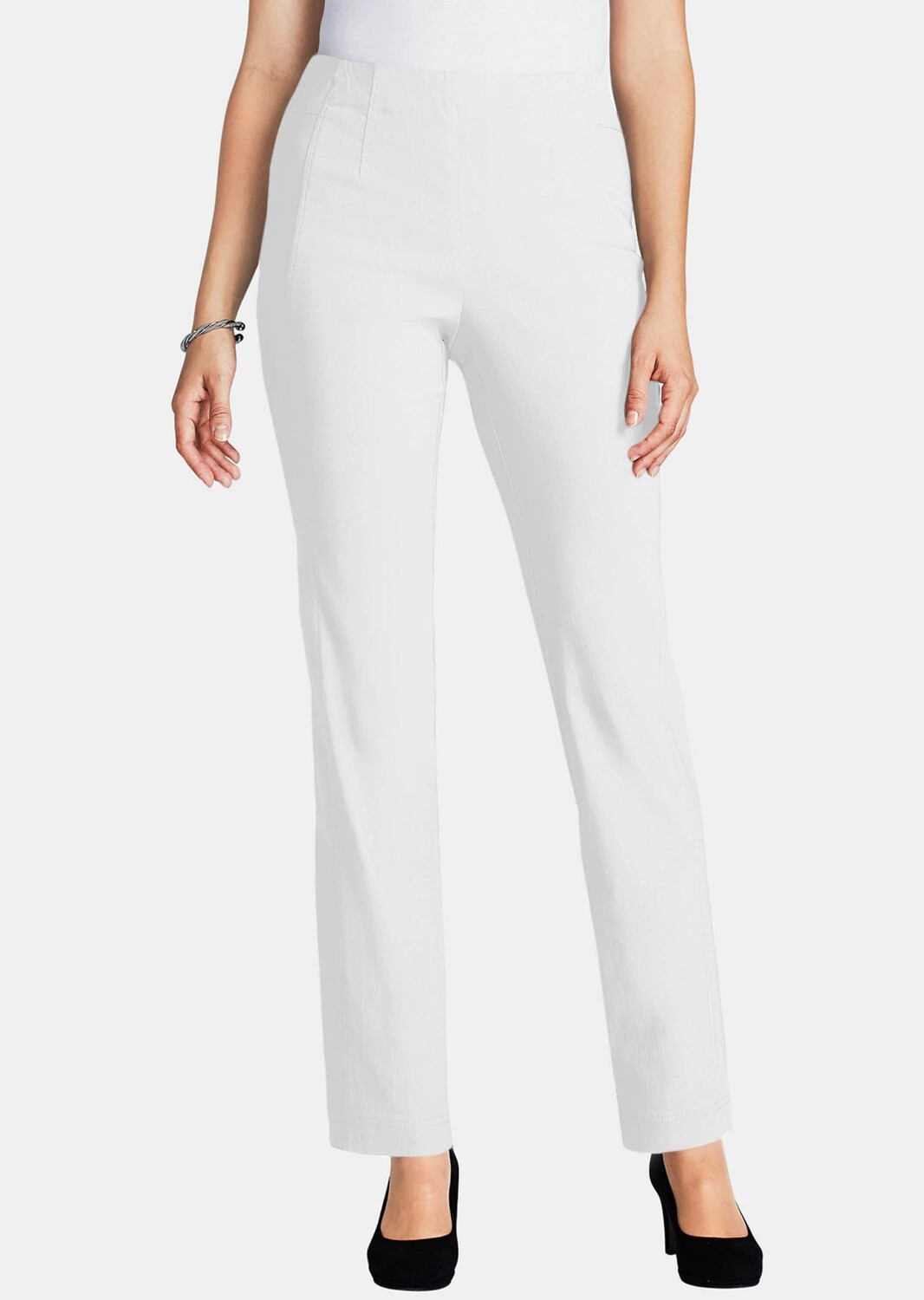 Брюки GOLDNER Super Stretch Louisa, белый 
Брюки GOLDNER Super Stretch Louisa, белый