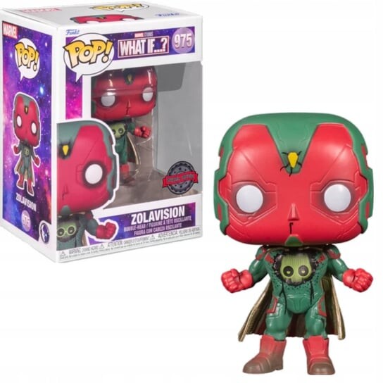 Funko POP! Marvel What If..., коллекционная фигурка, Zola Vision, Special Edition
Funko POP! Marvel What If..., коллекционная фигурка, Zola Vision, Special Edition