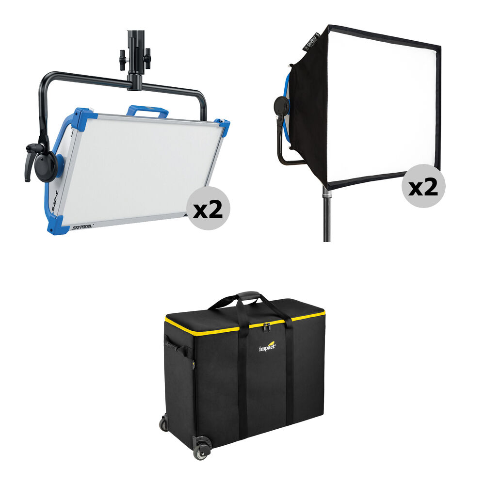 Комплект светодиодных светильников ARRI SkyPanel S60-C с кейсом и софтбоксами (2 лампы)
Комплект светодиодных светильников ARRI SkyPanel S60-C с кейсом и софтбоксами (2 лампы)