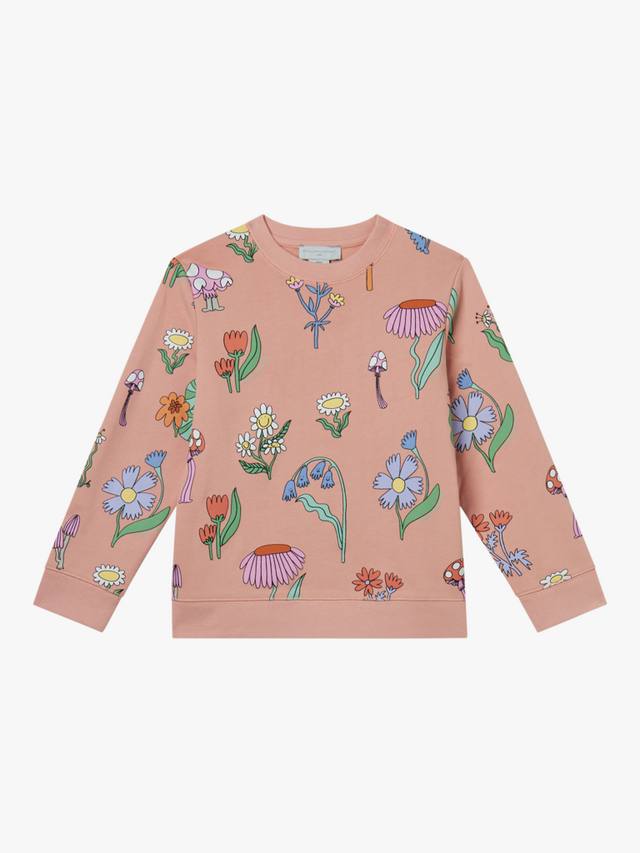 Детский флисовый свитшот с цветочным принтом Stella McCartney Kids, Pink
Детский флисовый свитшот с цветочным принтом Stella McCartney Kids, Pink