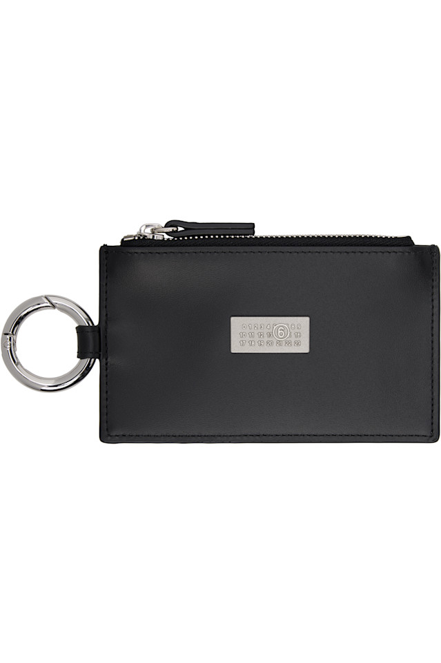Кожаный брелок-кошелек с цифрами Mm6 Maison Margiela, черный
Кожаный брелок-кошелек с цифрами Mm6 Maison Margiela, черный