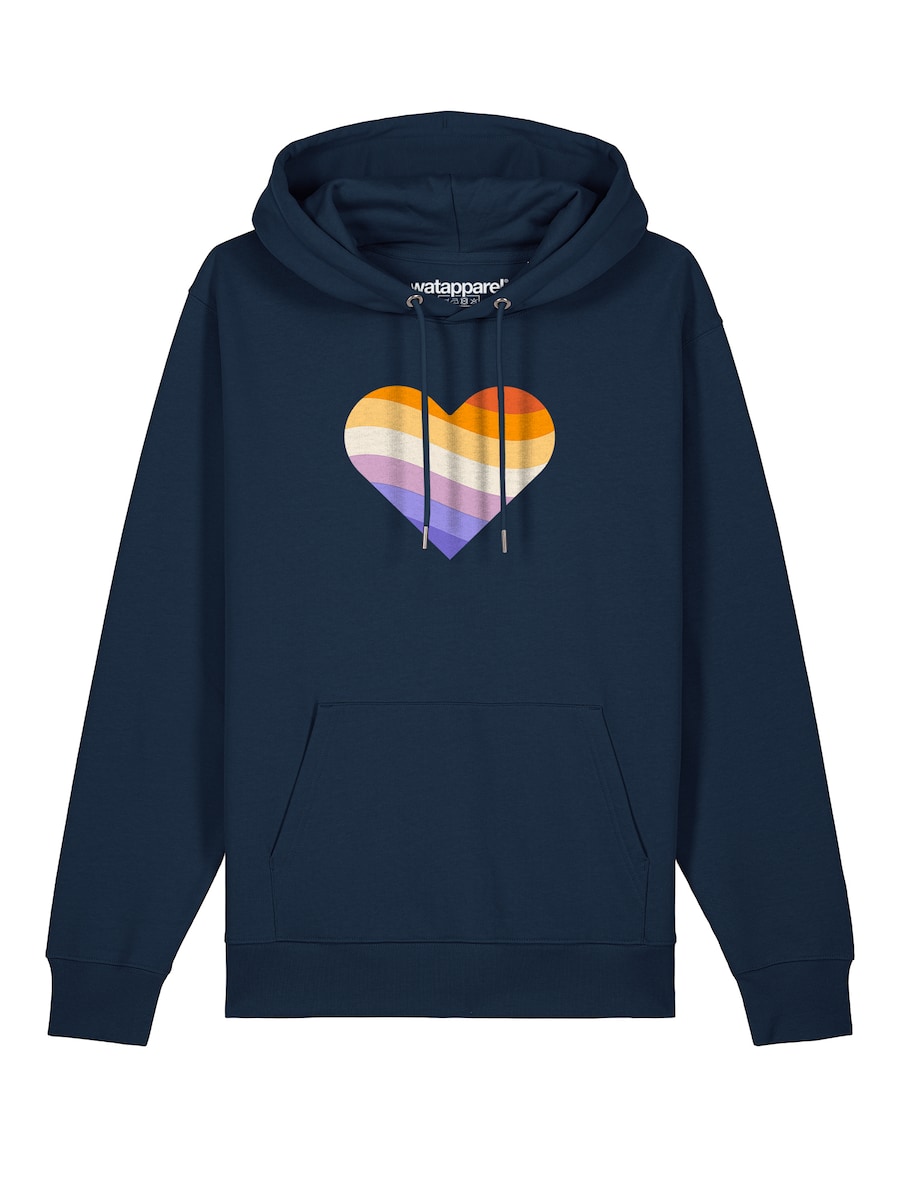 Толстовка Watapparel Rainbow Heart, темно-синий
Толстовка Watapparel Rainbow Heart, темно-синий