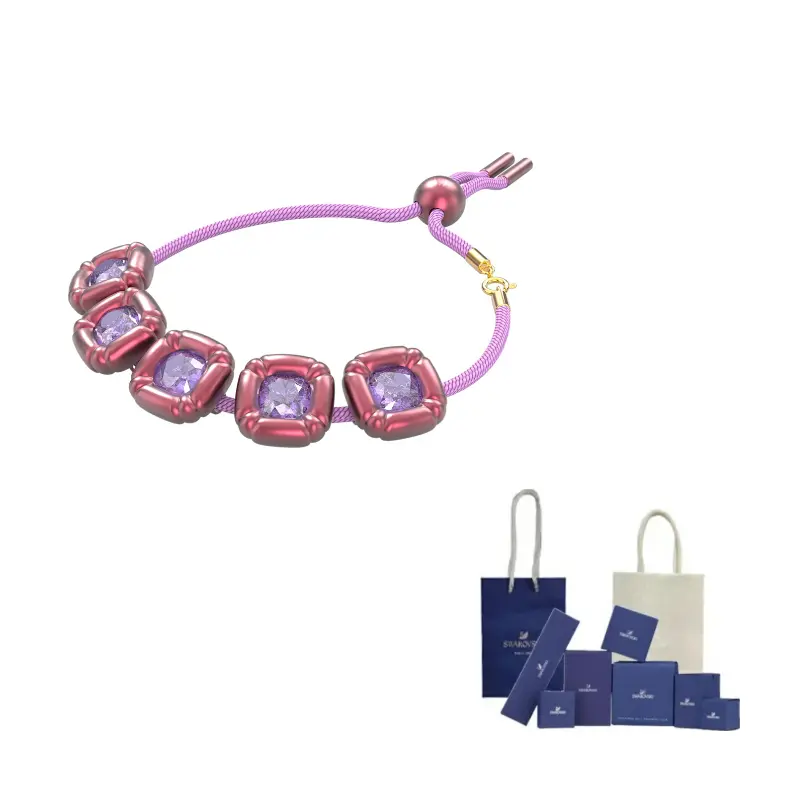 Swarovski Браслет Dulcis женский фиолетовый
Swarovski Браслет Dulcis женский фиолетовый