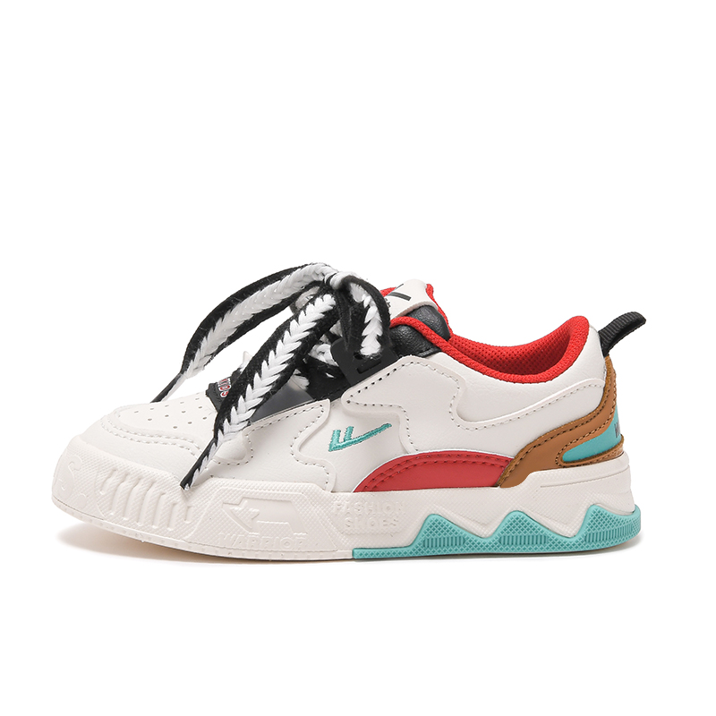 Детские повседневные кроссовки серии Cloud Sail с противоскользящей подошвой и легкой амортизацией WARRIOR, бежевый/красный 
Детские повседневные кроссовки серии Cloud Sail с противоскользящей подошвой и легкой амортизацией WARRIOR, бежевый/красный