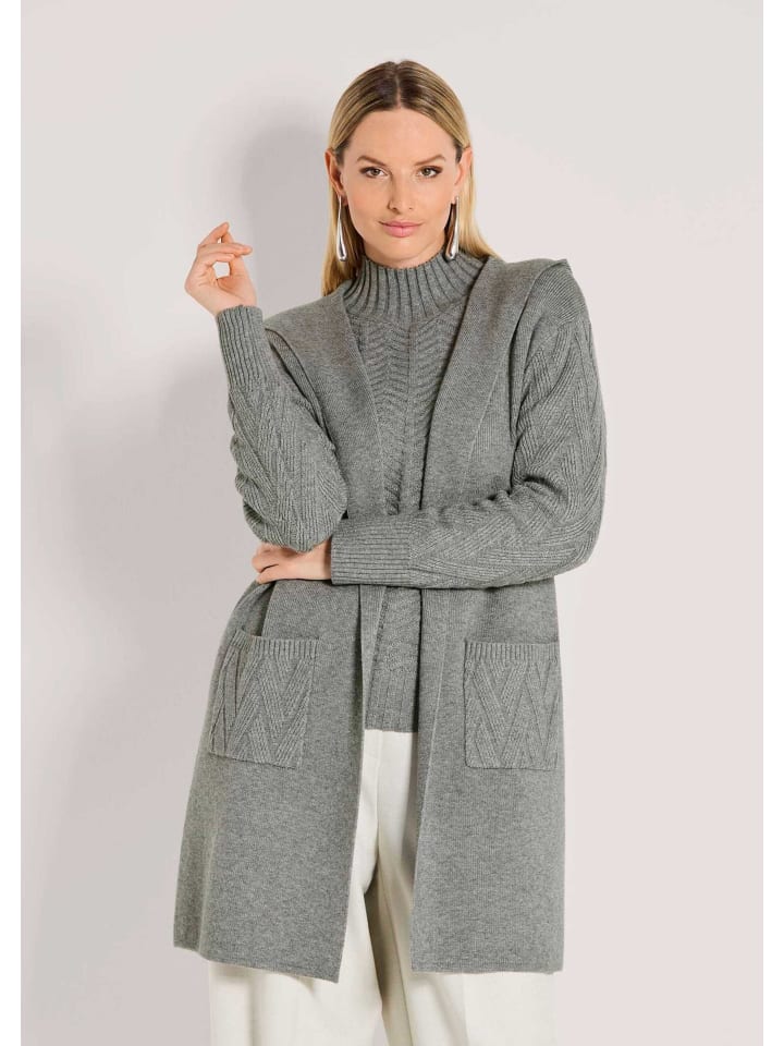 MADELEINE Удлиненный городской кардиган серо-коричневого цвета / меланж
MADELEINE Удлиненный городской кардиган серо-коричневого цвета / меланж