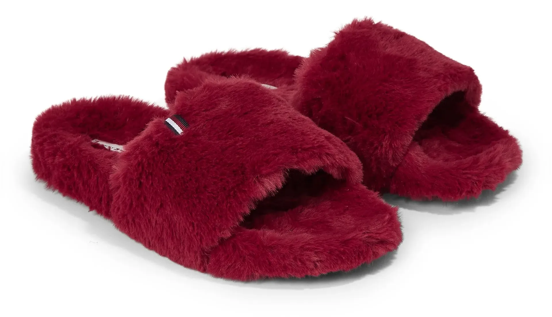 Плюшевые тапочки Tommy Hilfiger "FUR HOME SLIPPER SLIDE" для хорошего самочувствия, красный
Плюшевые тапочки Tommy Hilfiger "FUR HOME SLIPPER SLIDE" для хорошего самочувствия, красный