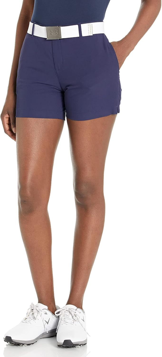 Женские шорты Under Armour Links Shorty, (410) Midnight Navy/Metallic Silver
Женские шорты Under Armour Links Shorty, (410) Midnight Navy/Metallic Silver