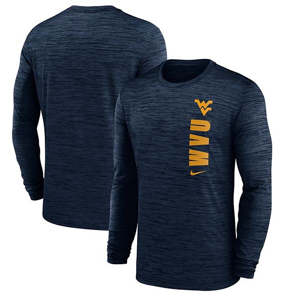 Мужская синяя футболка с длинным рукавом West Virginia Mountaineers 2024 Sideline Velocity Performance Nike
Мужская синяя футболка с длинным рукавом West Virginia Mountaineers 2024 Sideline Velocity Performance Nike