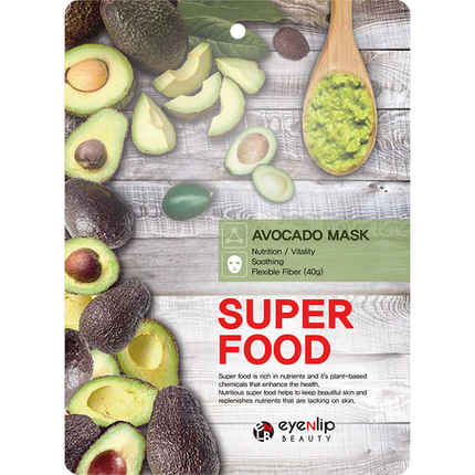 Питательная успокаивающая маска с авокадо 23 мл Eyenlip
Питательная успокаивающая маска с авокадо 23 мл Eyenlip