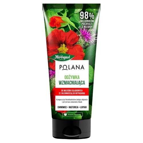 Гербапол, Укрепляющий кондиционер для тонких, редких, склонных к выпадению волос, 200 мл Herbapol
Гербапол, Укрепляющий кондиционер для тонких, редких, склонных к выпадению волос, 200 мл Herbapol