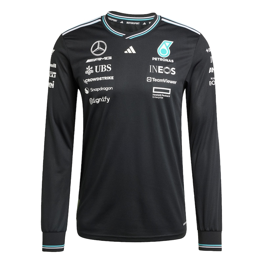 Футболка Performance ADIDAS PERFORMANCE MERCEDES - AMG PETRONAS FORMULA ONE TEAM DRIVER JERSEY AUTHENTIC LONG, черный
Футболка Performance ADIDAS PERFORMANCE MERCEDES - AMG PETRONAS FORMULA ONE TEAM DRIVER JERSEY AUTHENTIC LONG, черный