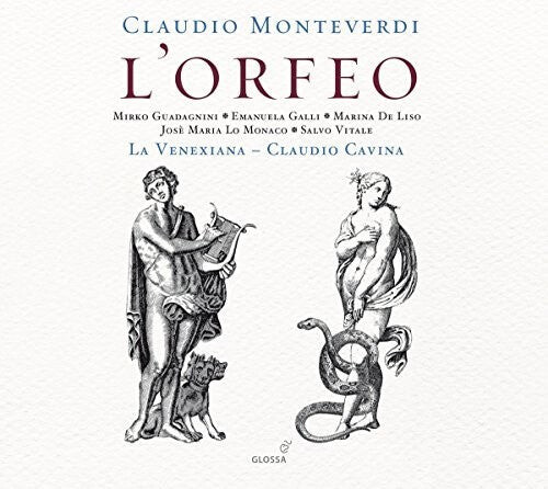 CD диск Monteverdi / Guadagnini / Galli / Monaco / Vitale: Claudio Monteverdi: L'Orfeo
CD диск Monteverdi / Guadagnini / Galli / Monaco / Vitale: Claudio Monteverdi: L'Orfeo
