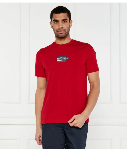 Футболка Regular fit Tommy Hilfiger, красный 
Футболка Regular fit Tommy Hilfiger, красный