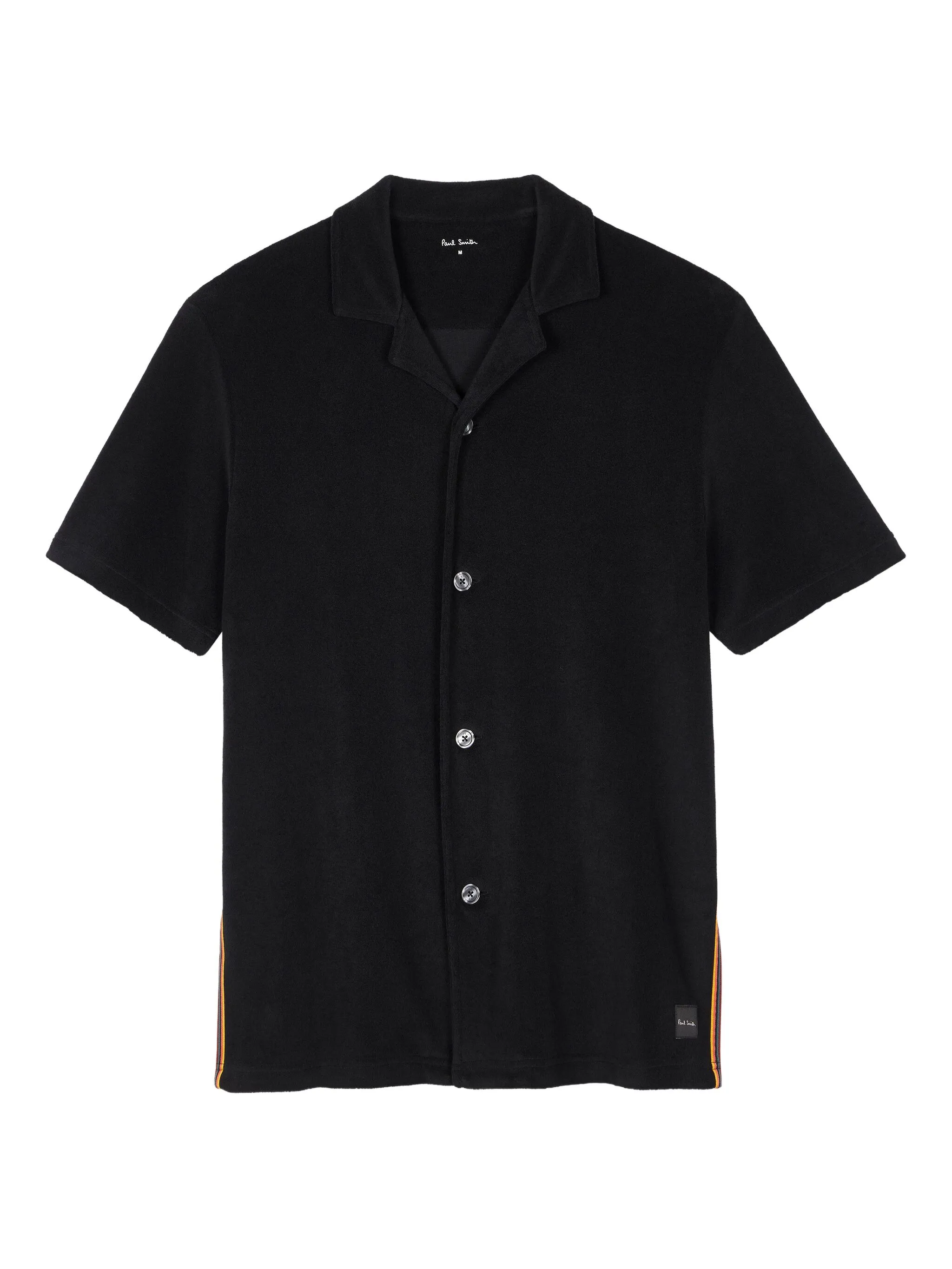 Рубашка с отделкой в полоску Paul Smith, черный
Рубашка с отделкой в полоску Paul Smith, черный