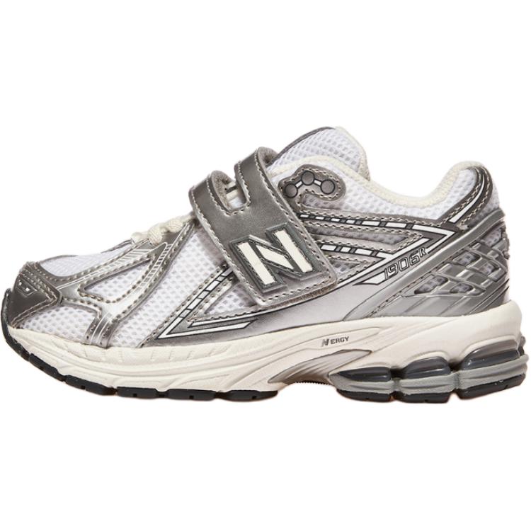 Низкие детские беговые кроссовки White Silver для детей 3-7 лет New Balance
Низкие детские беговые кроссовки White Silver для детей 3-7 лет New Balance