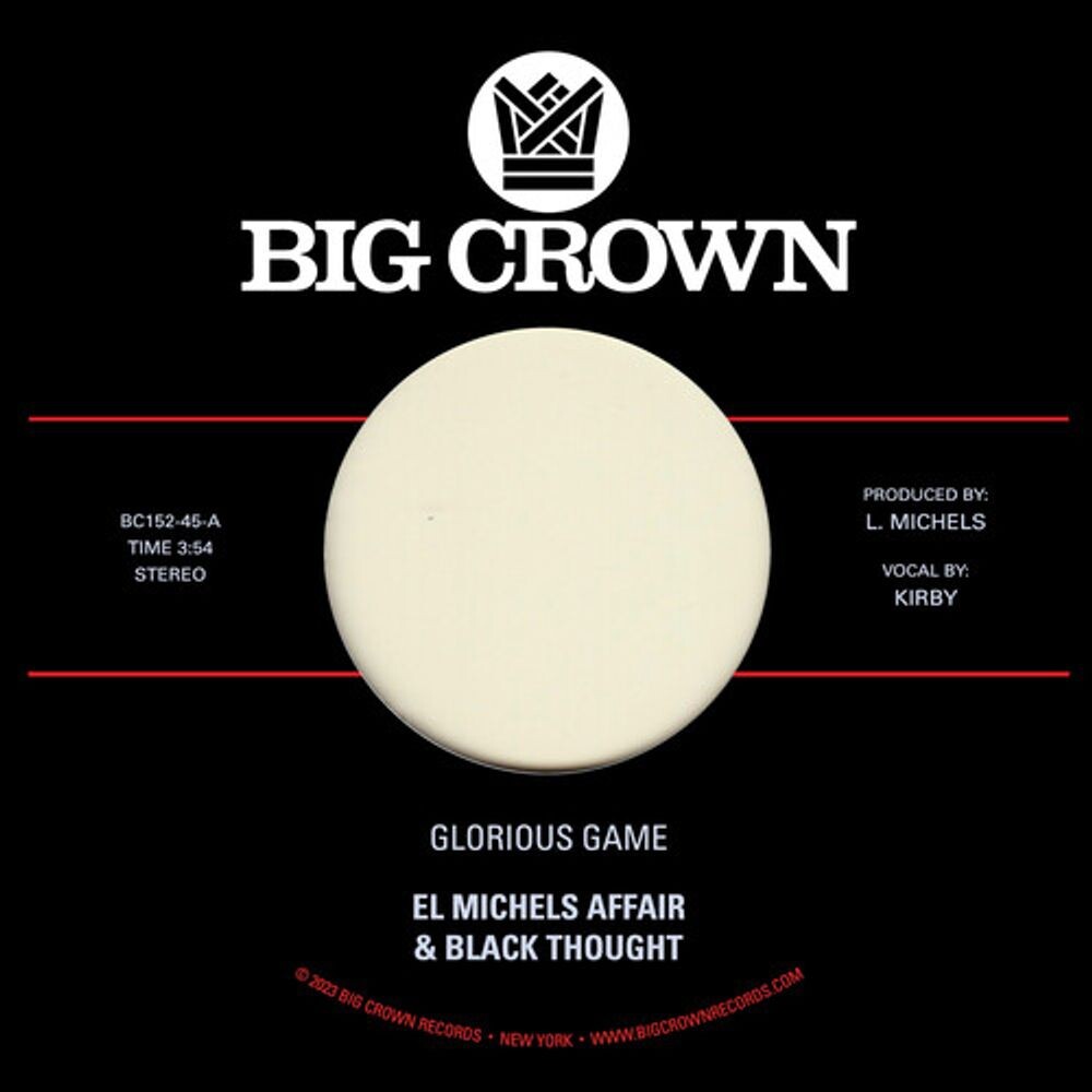 Виниловая пластинка LP Glorious Game / Grateful (7") - El Michels Affair, Black Thought
Виниловая пластинка LP Glorious Game / Grateful (7") - El Michels Affair, Black Thought