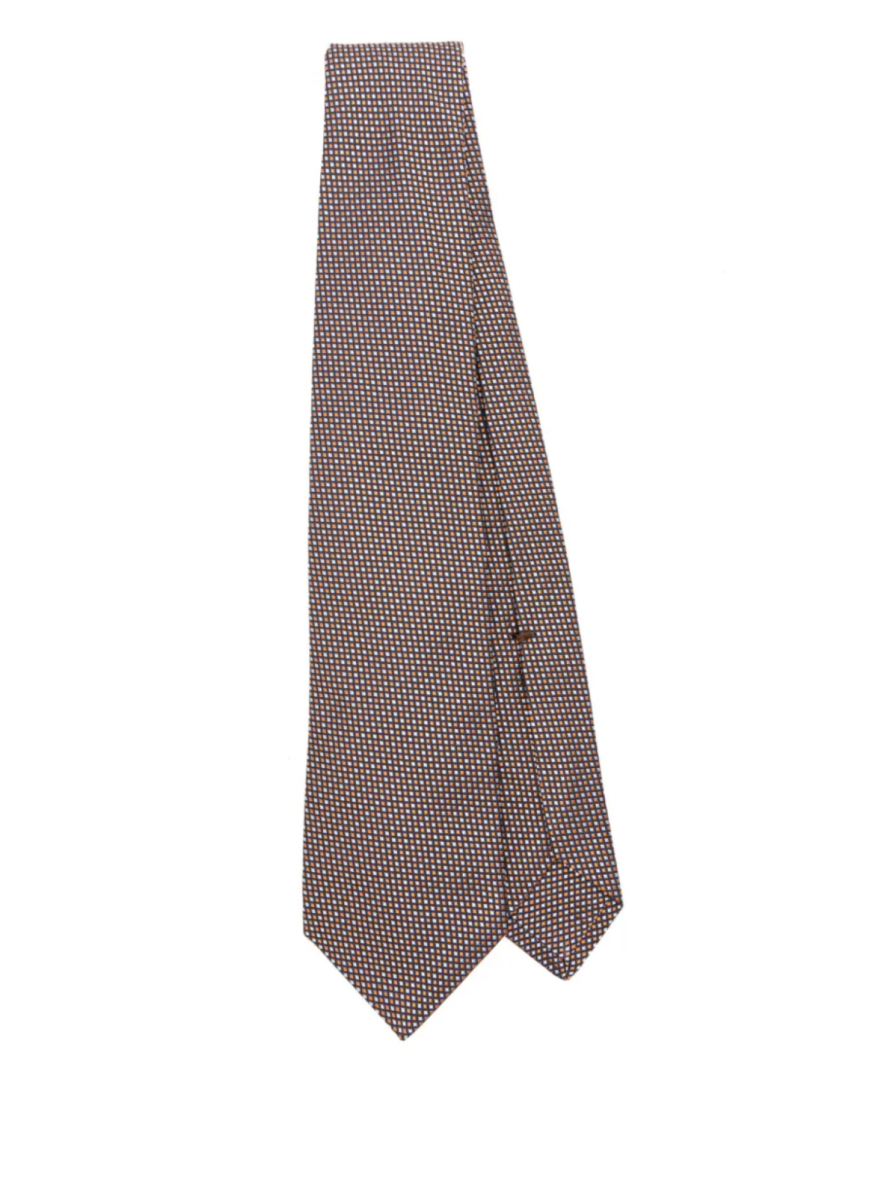 Kiton шелковый галстук, оранжевый
Kiton шелковый галстук, оранжевый