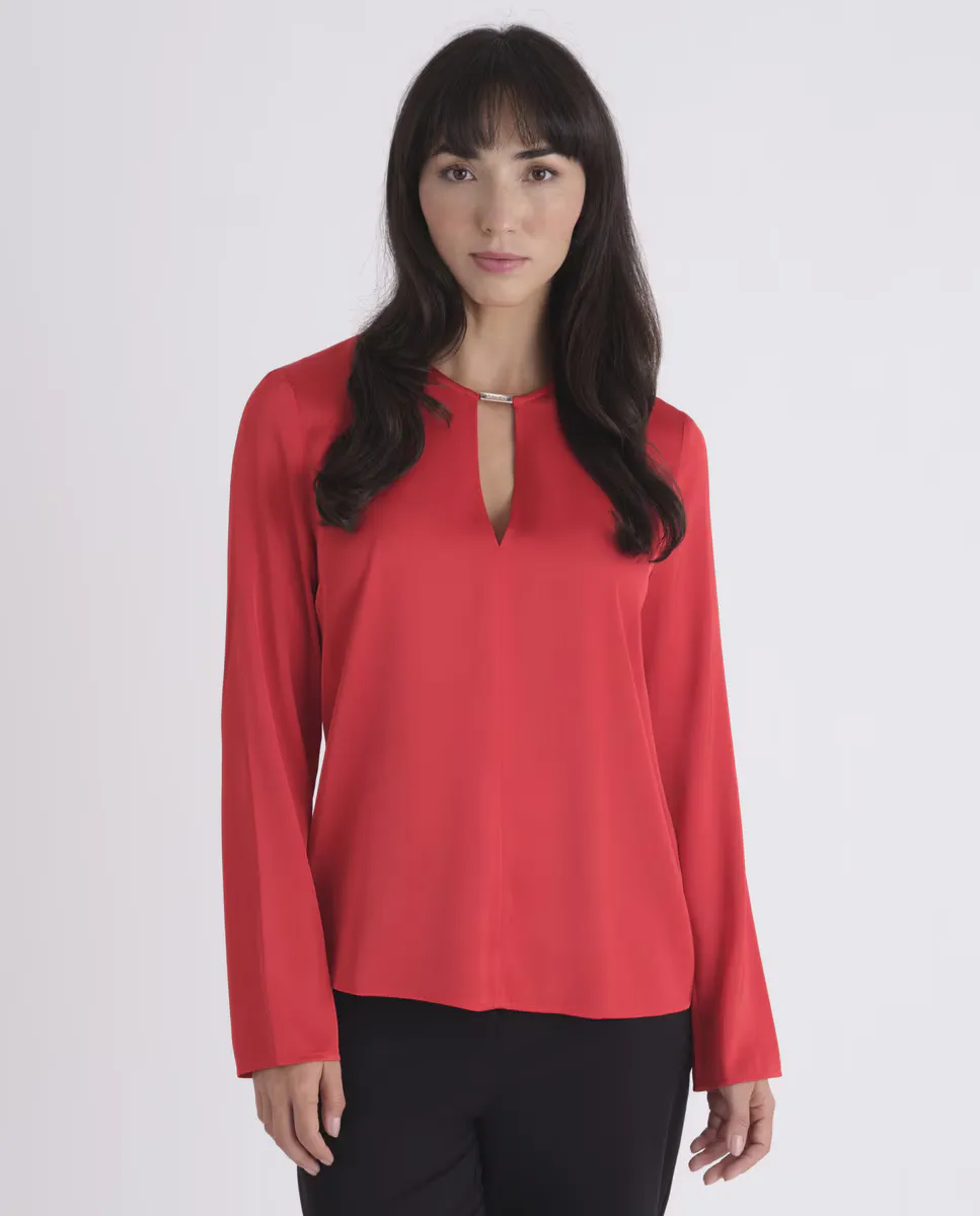 Женская блузка с длинным рукавом Calvin Klein, красный
Женская блузка с длинным рукавом Calvin Klein, красный