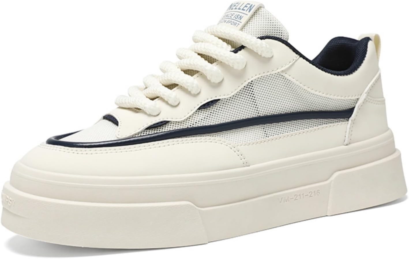 Мужские стильные кроссовки на платформе с цветными блоками, ретро повседневные шнурованные туфли с контрастной подкладкой, идеально подходят для повседневной носки и уличного стиля Aokisx, синий
Мужские стильные кроссовки на платформе с цветными блоками, ретро повседневные шнурованные туфли с контрастной подкладкой, идеально подходят для повседневной носки и уличного стиля Aokisx, синий