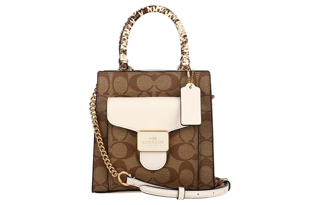 COACH Сумка-планшет для нот из холста с кожаными вставками
COACH Сумка-планшет для нот из холста с кожаными вставками