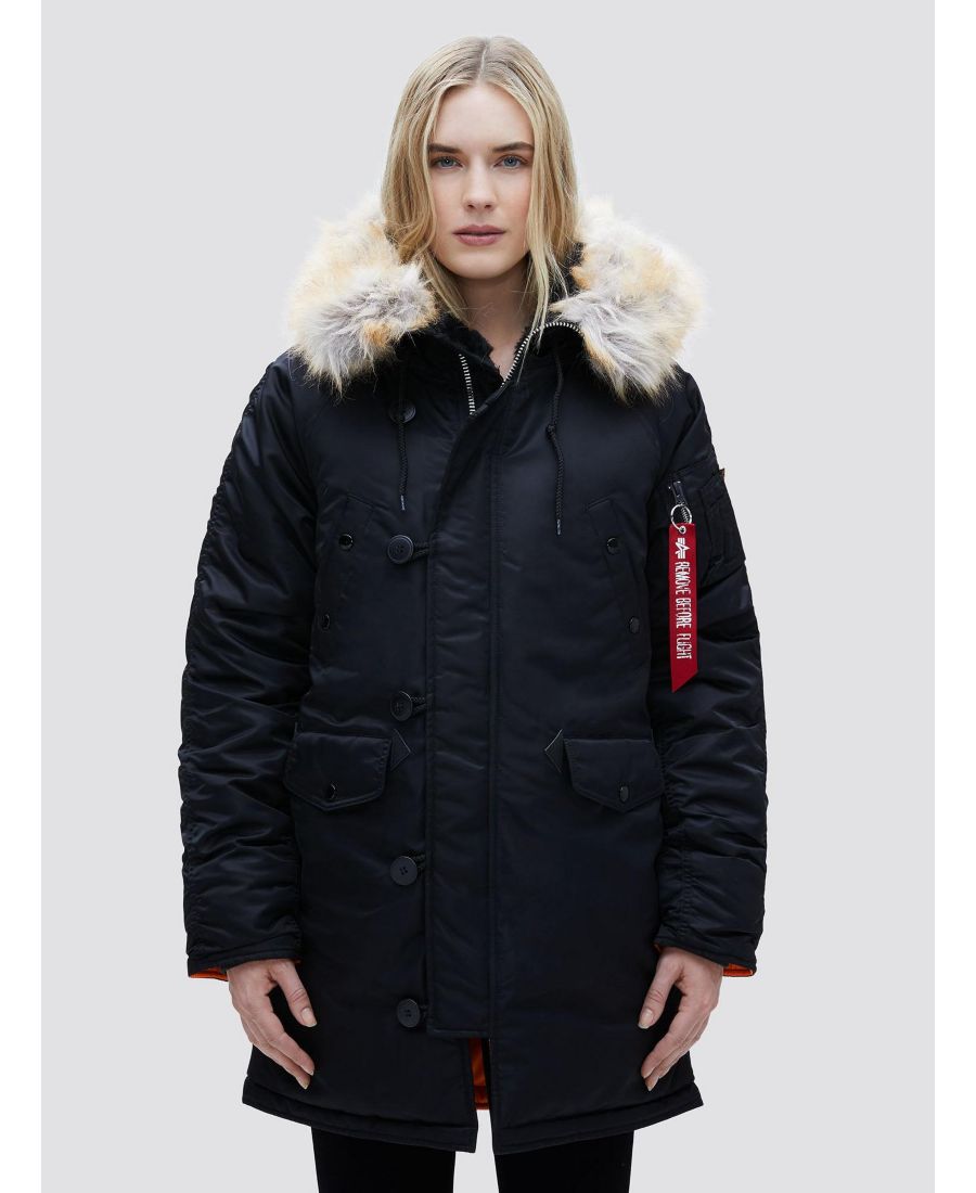Женская куртка N-3B W Alpha Industries, Black
Женская куртка N-3B W Alpha Industries, Black