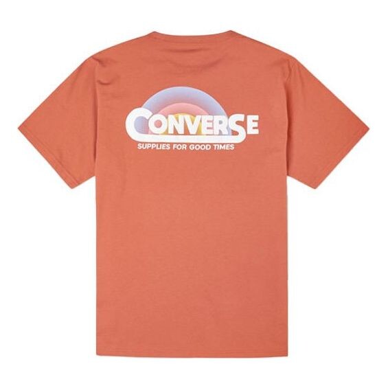 Футболка men's rainbow logo printing knit sports short sleeve red Converse, красный
Футболка men's rainbow logo printing knit sports short sleeve red Converse, красный