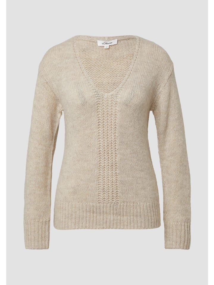 Вязаный свитер в цвете 81W9_бежевый s.Oliver
Вязаный свитер в цвете 81W9_бежевый s.Oliver