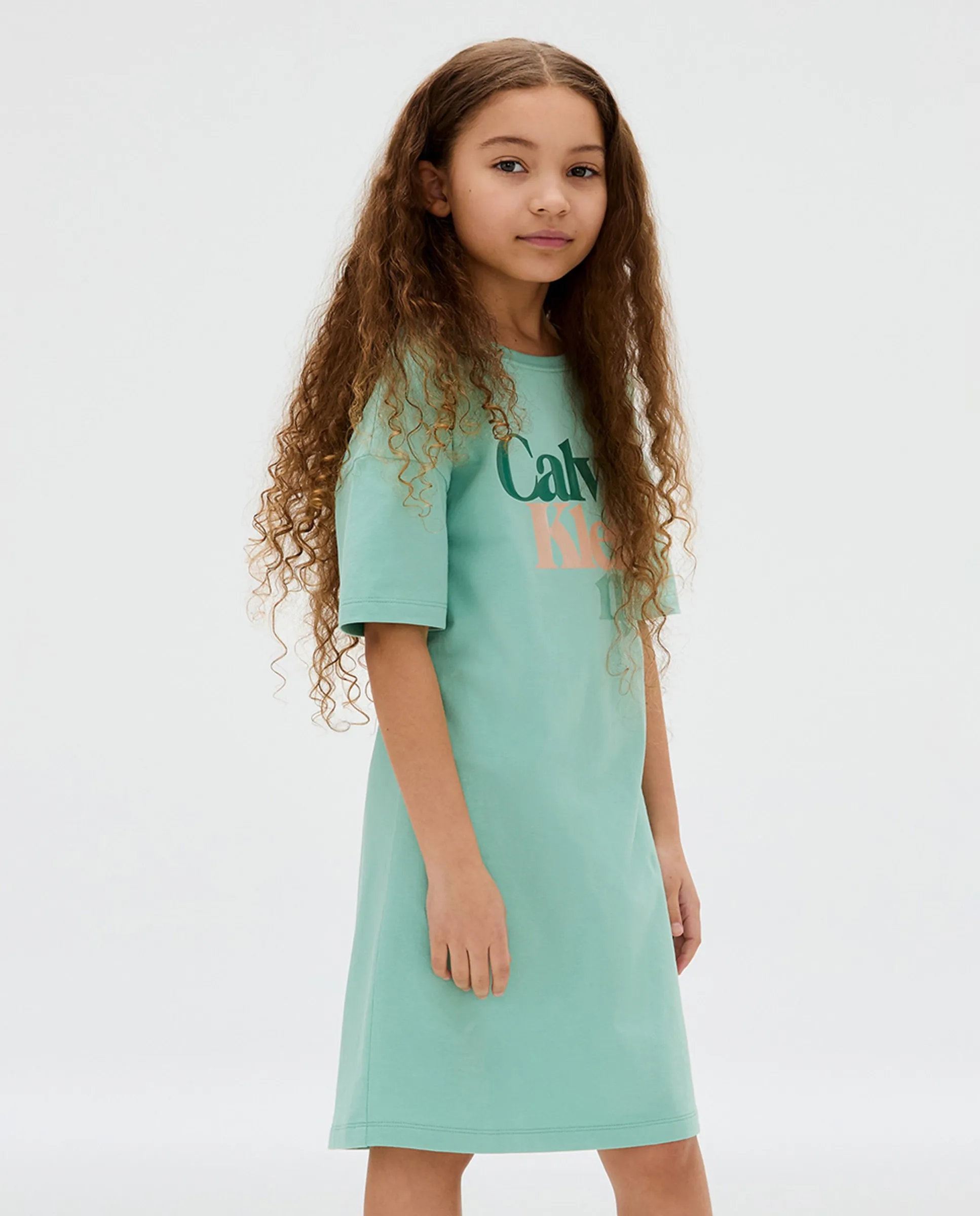 Детское платье-майка Calvin Klein, зеленый
Детское платье-майка Calvin Klein, зеленый