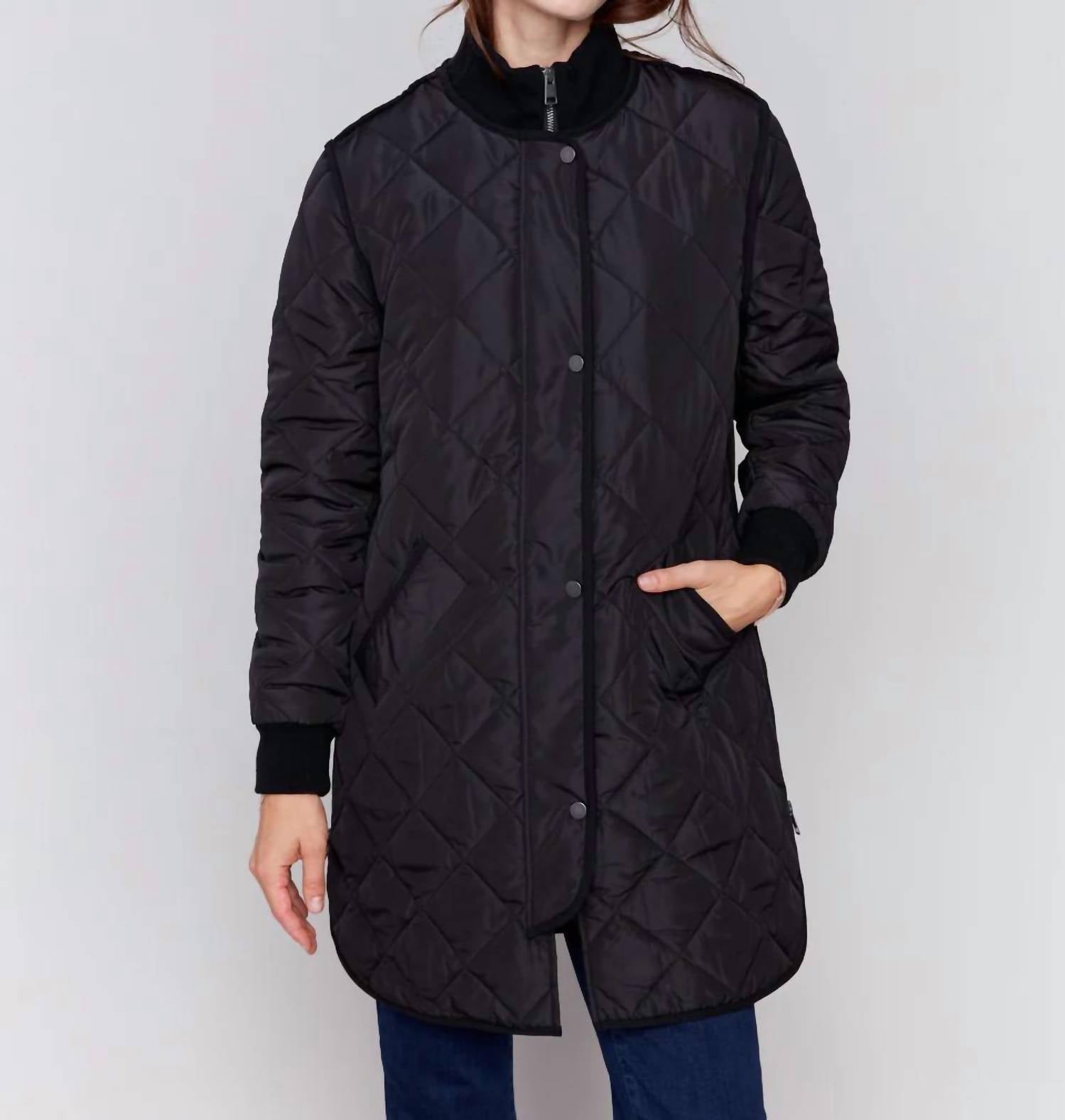 Длинная стеганая куртка-пуховик черного цвета CHARLIE B, Черный, Длинная стеганая куртка-пуховик черного цвета CHARLIE B
Длинная стеганая куртка-пуховик черного цвета CHARLIE B, Черный, Длинная стеганая куртка-пуховик черного цвета CHARLIE B