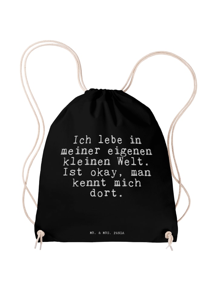 Mr. & Mrs. Panda Сумка-шоппер с надписью «Я живу в своем...» черным цветом
Mr. & Mrs. Panda Сумка-шоппер с надписью «Я живу в своем...» черным цветом