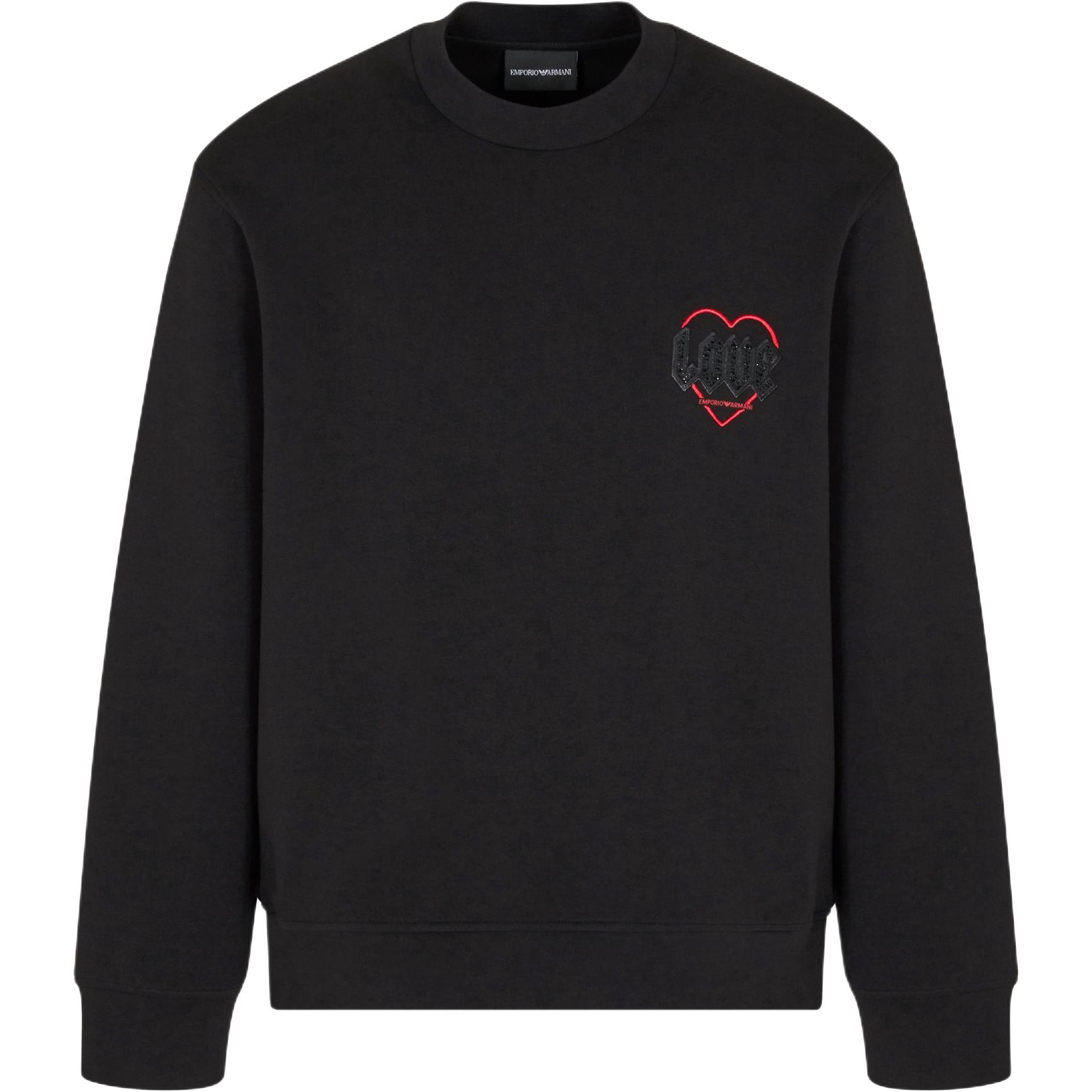 Мужская толстовка FW25 Emporio Armani, черный
Мужская толстовка FW25 Emporio Armani, черный