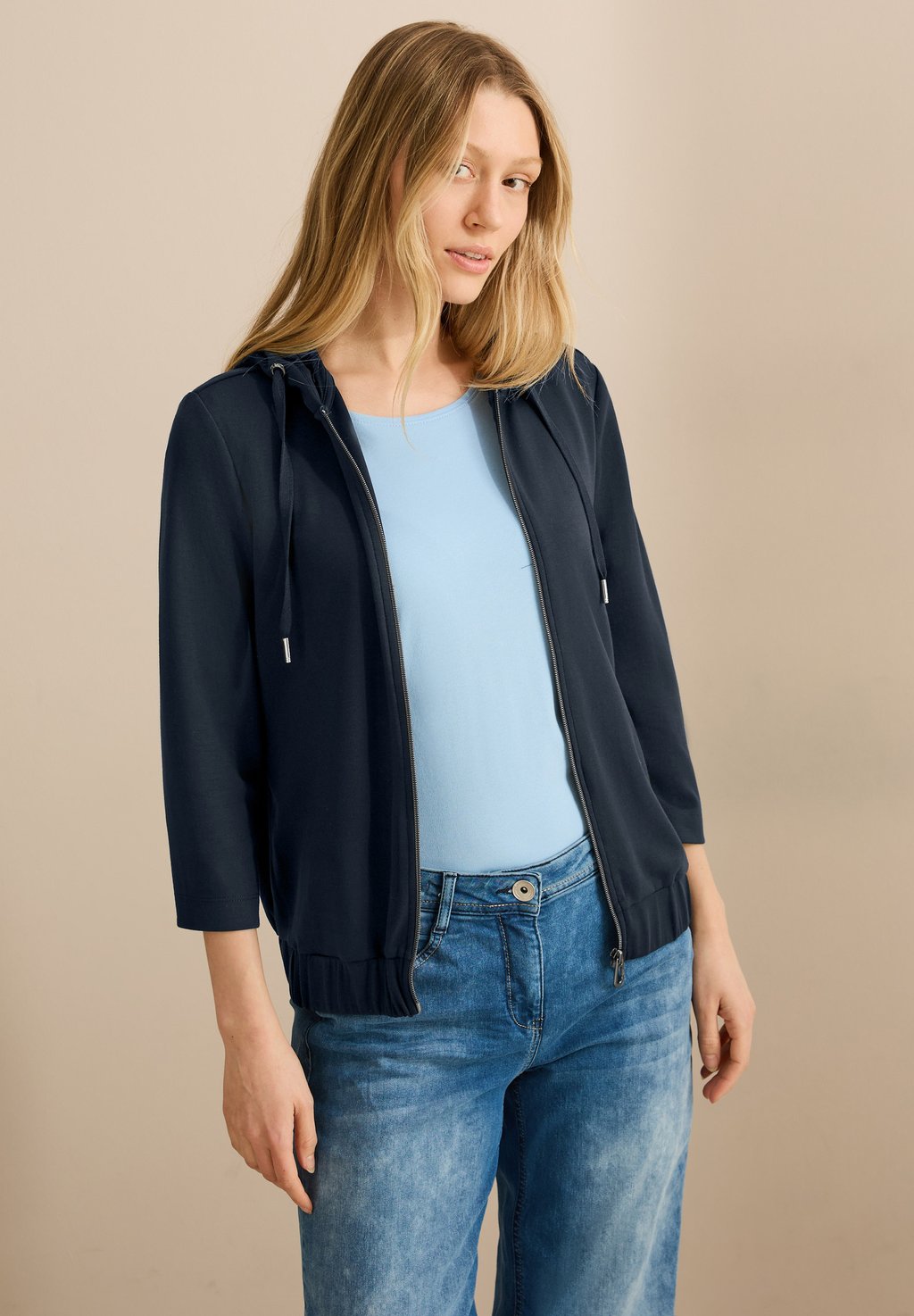 Толстовка на молнии Cecil, сине-зеленый
Толстовка на молнии Cecil, сине-зеленый