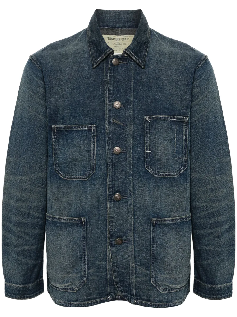 Джинсовая куртка-рубашка Torrington Ralph Lauren RRL, синий
Джинсовая куртка-рубашка Torrington Ralph Lauren RRL, синий