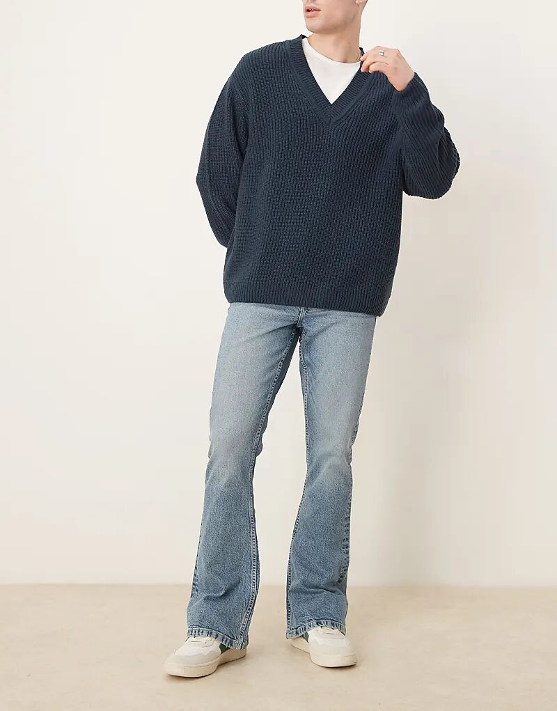 Расклешенные джинсы-стрейч светло-голубого цвета ASOS DESIGN
Расклешенные джинсы-стрейч светло-голубого цвета ASOS DESIGN