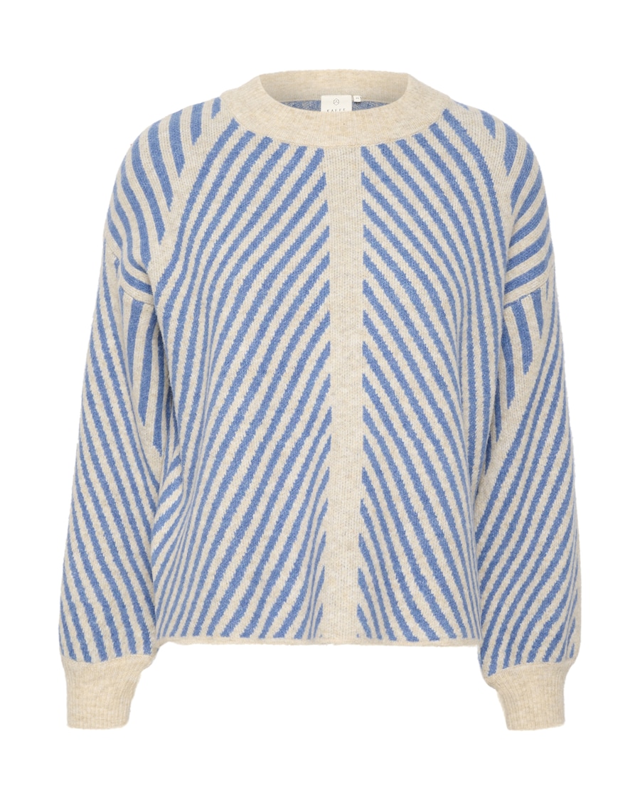 Свитер Kaffe Vera, бежевый/небесно-голубой
Свитер Kaffe Vera, бежевый/небесно-голубой