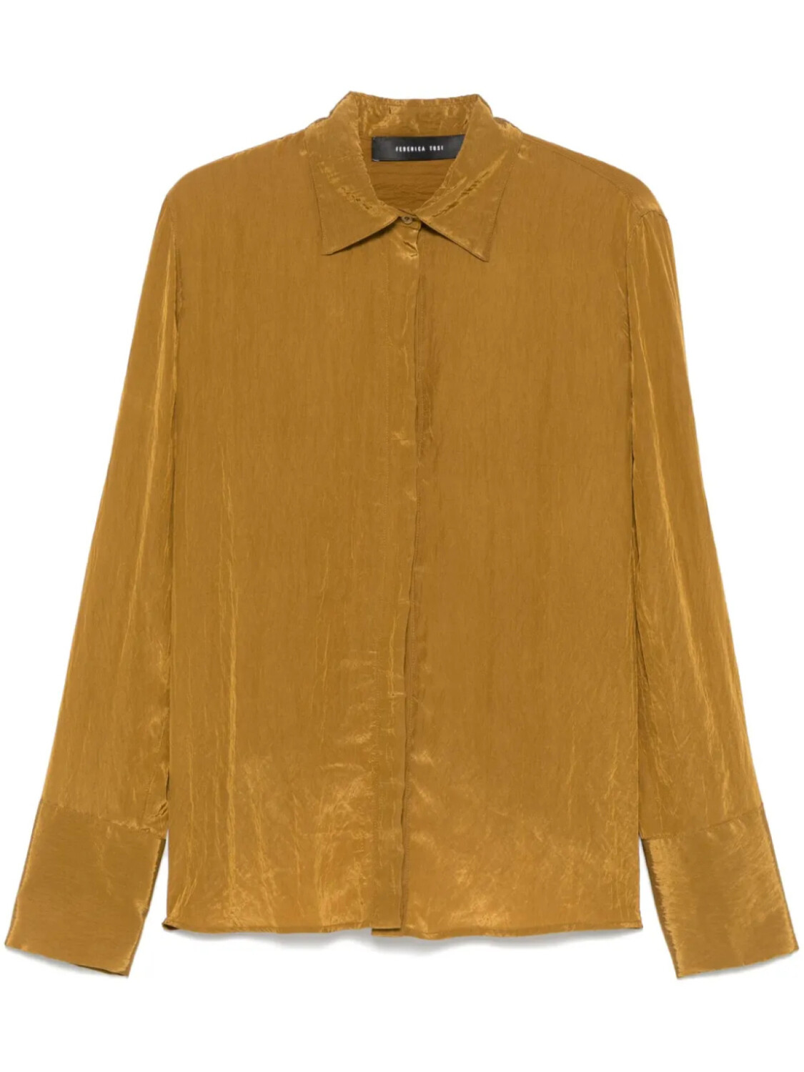 Рубашка Federica Tosi с жатым узором, желтый
Рубашка Federica Tosi с жатым узором, желтый