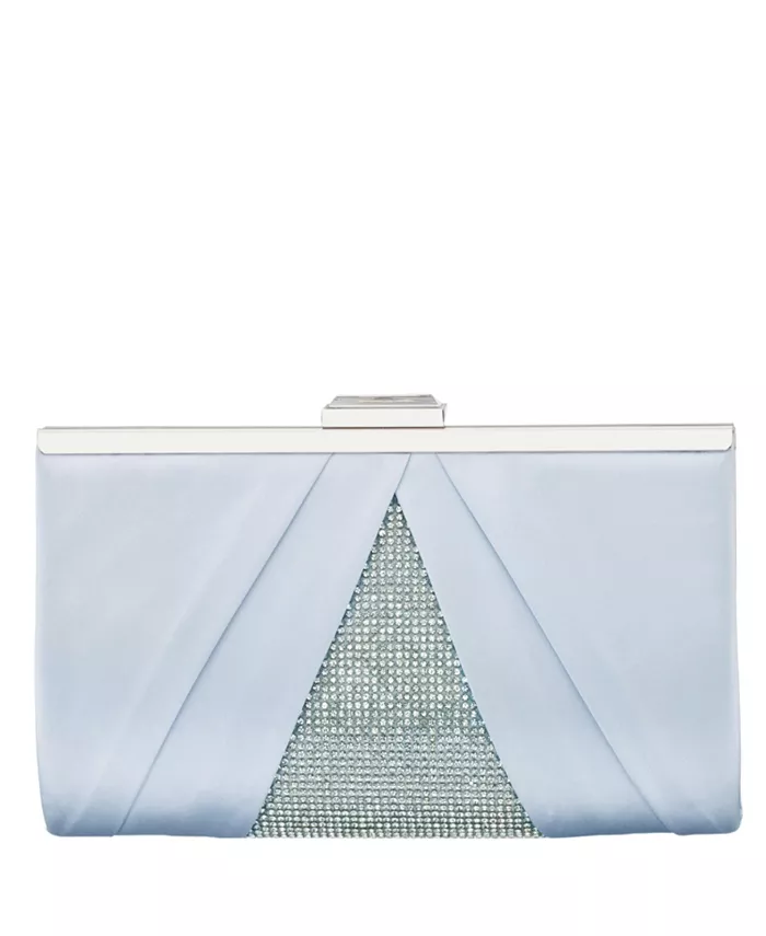 Женская клатч со складками и кристаллами на рамке Nina, синий
Женская клатч со складками и кристаллами на рамке Nina, синий